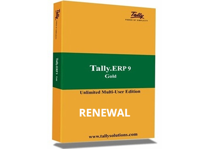 Tally.ERP9 Renewal - Gold Edition (Multi User)